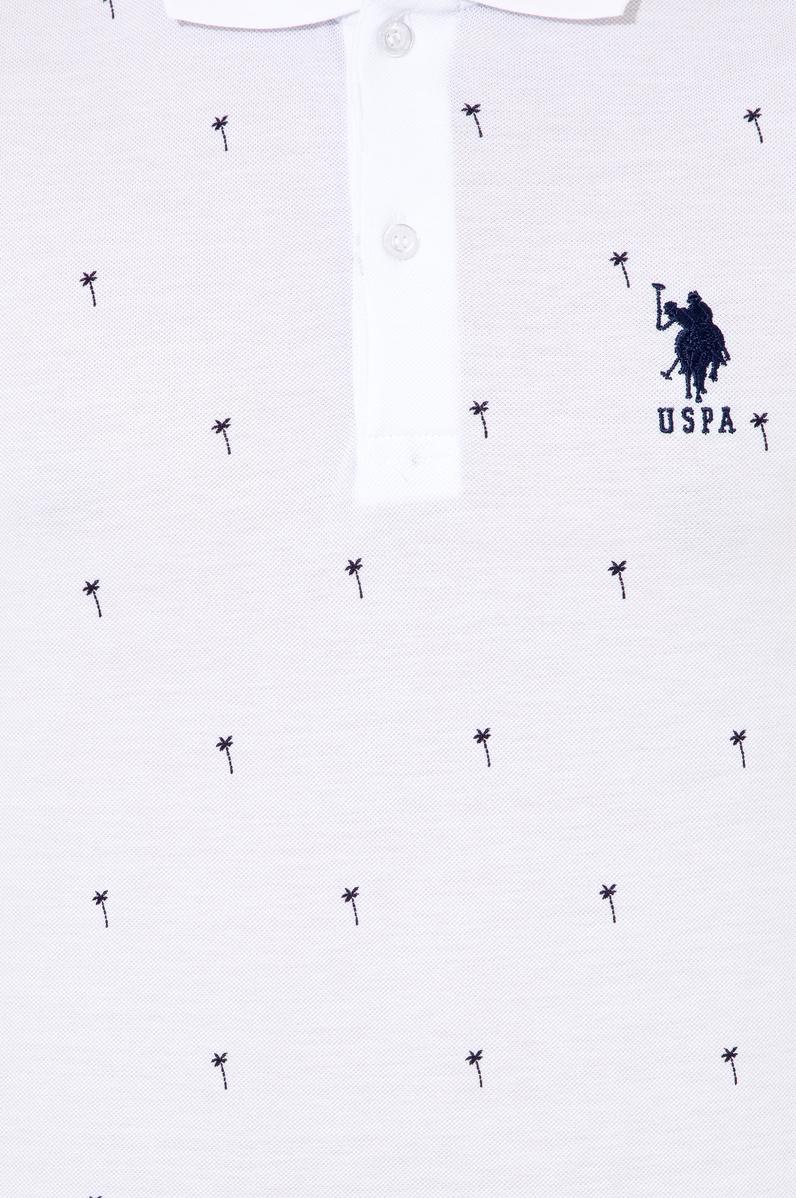 Erkek Beyaz Polo Yaka Tişört