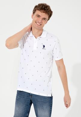 Erkek Beyaz Polo Yaka Tişört - 50249159010