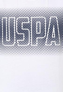 Erkek Beyaz Bisiklet Yaka Tişört - 50248575007