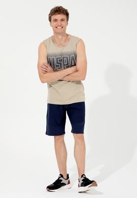 Erkek Lacivert Örme Şort - 50246715006