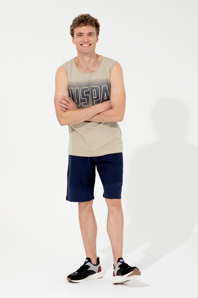 Erkek Lacivert Örme Şort - 50246715006