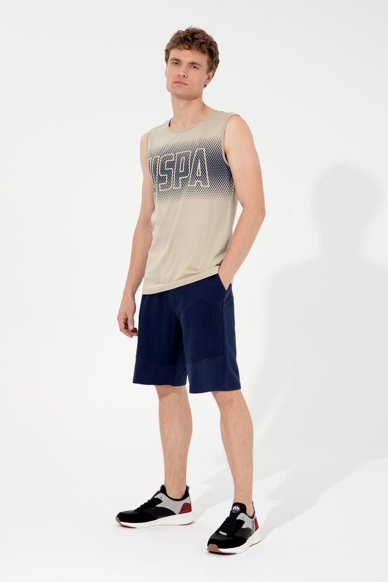 Erkek Lacivert Örme Şort