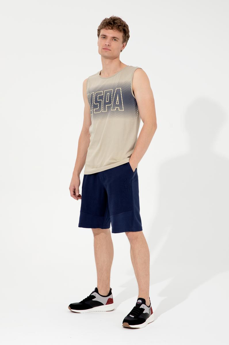 Erkek Lacivert Örme Şort