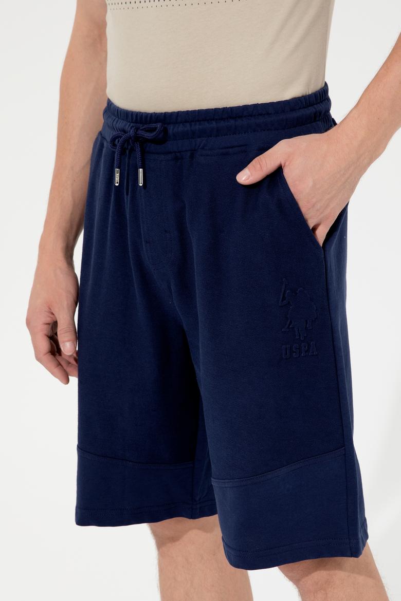 Erkek Lacivert Örme Şort - 50246715006