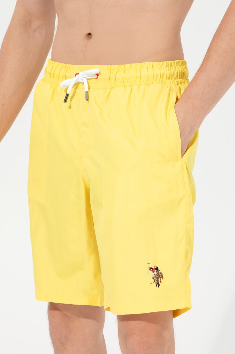 Erkek Sarı Deniz Şortu