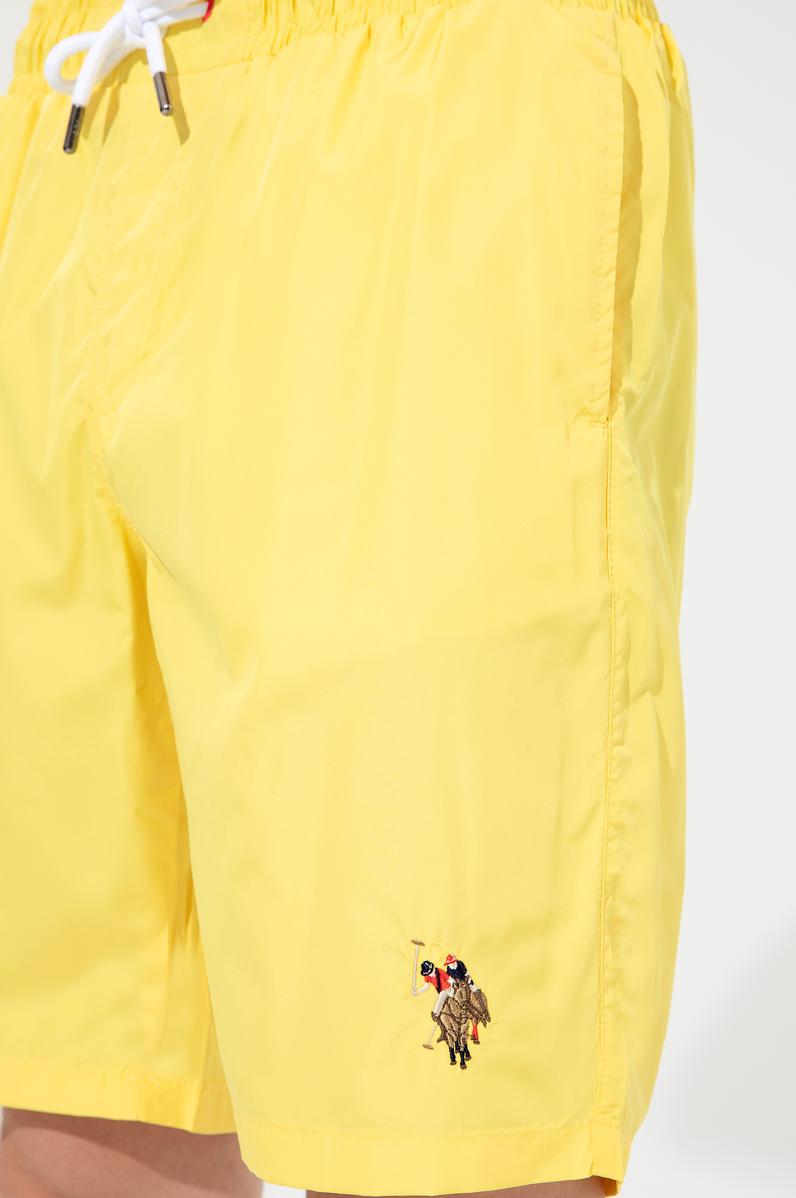 Erkek Sarı Deniz Şortu
