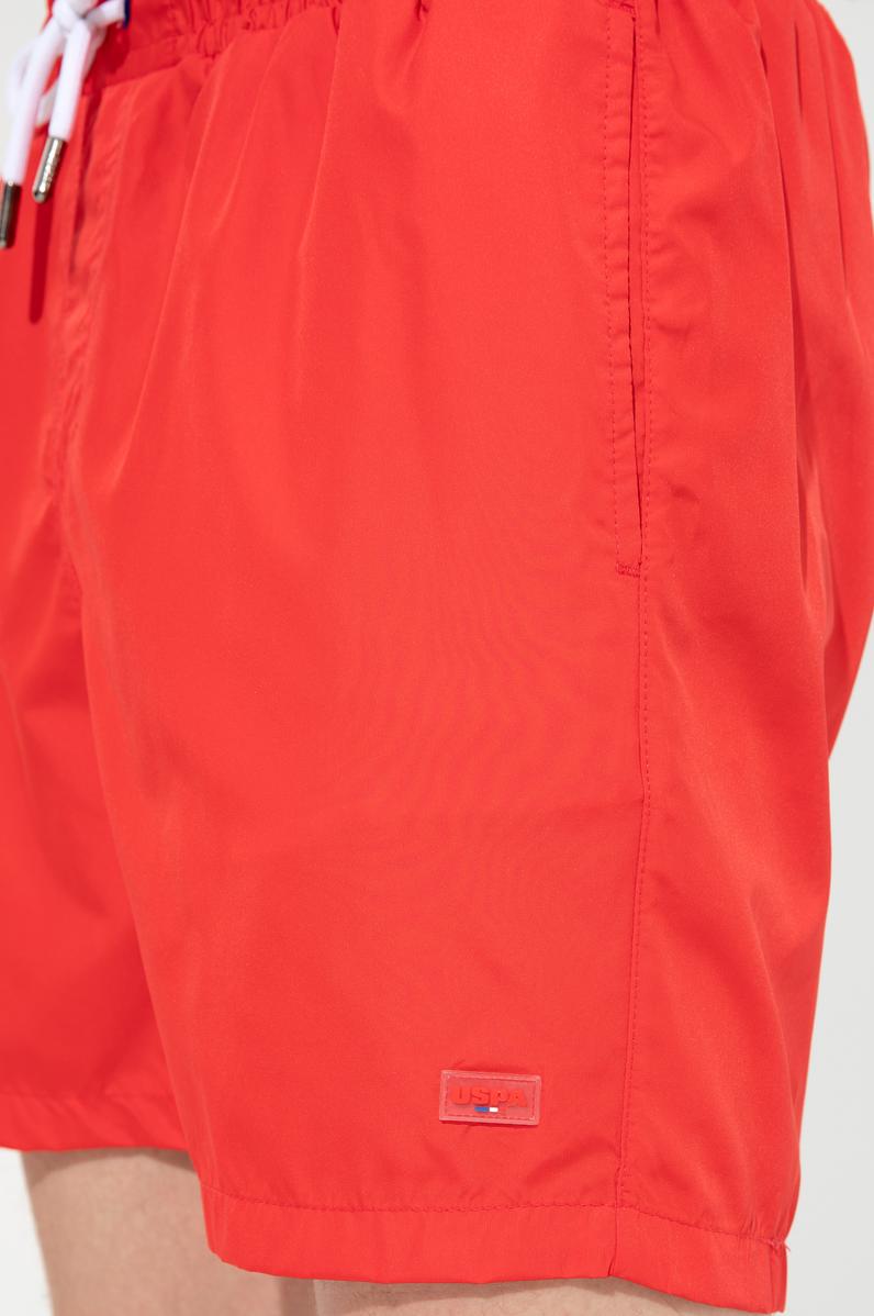 Erkek Kırmızı Deniz Şortu