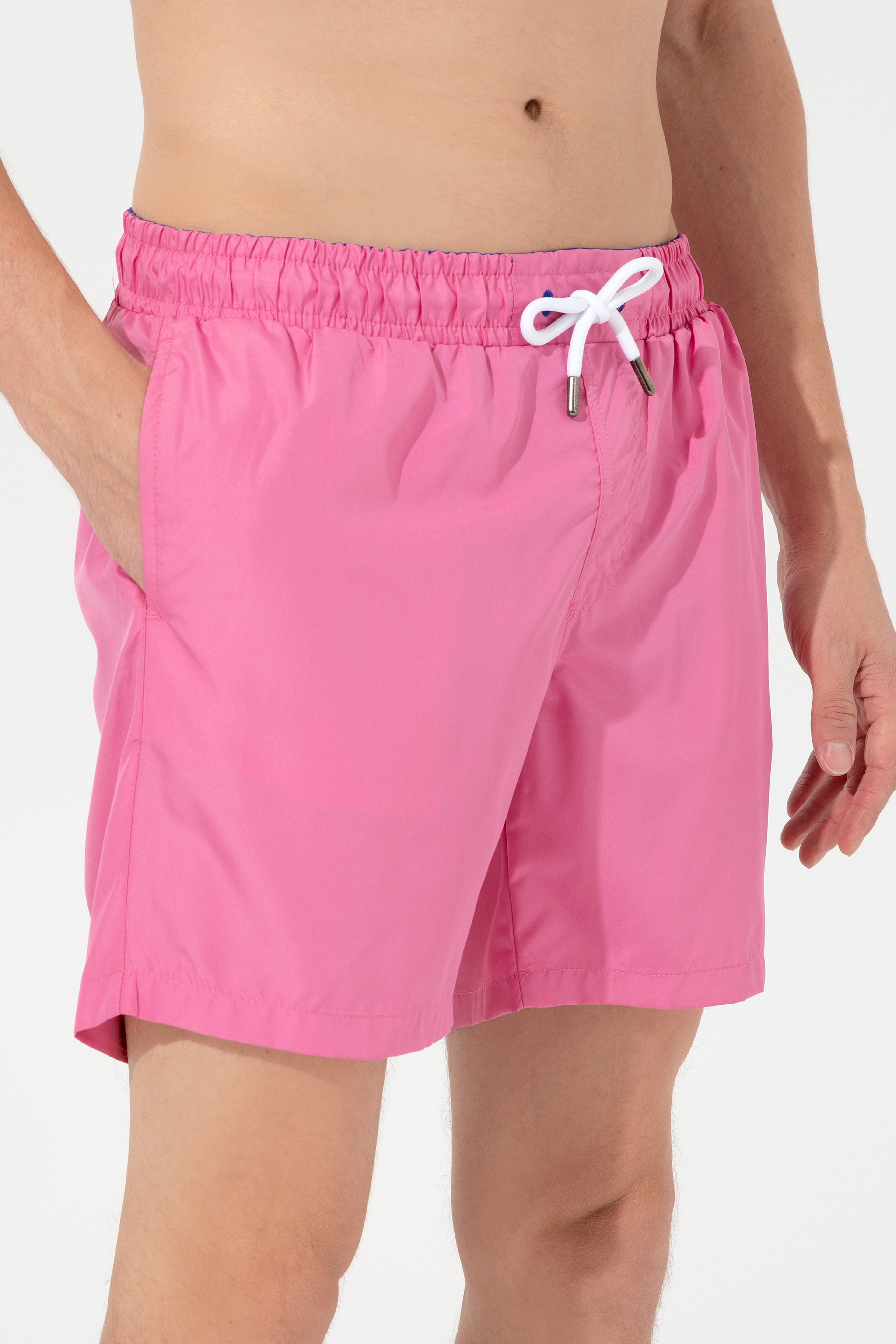 Erkek Pembe Deniz Şortu