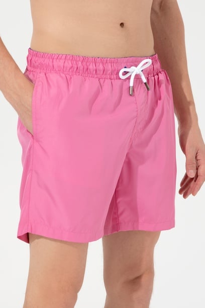 Erkek Pembe Deniz Şortu