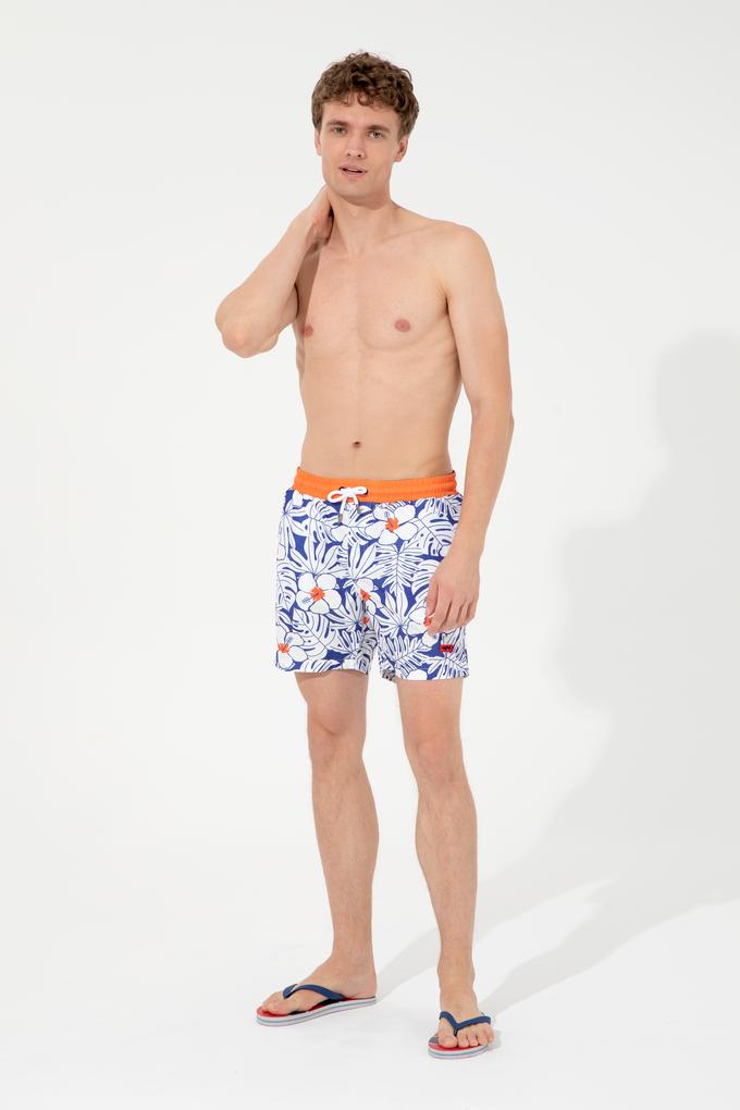 Erkek Lacivert Deniz Şortu