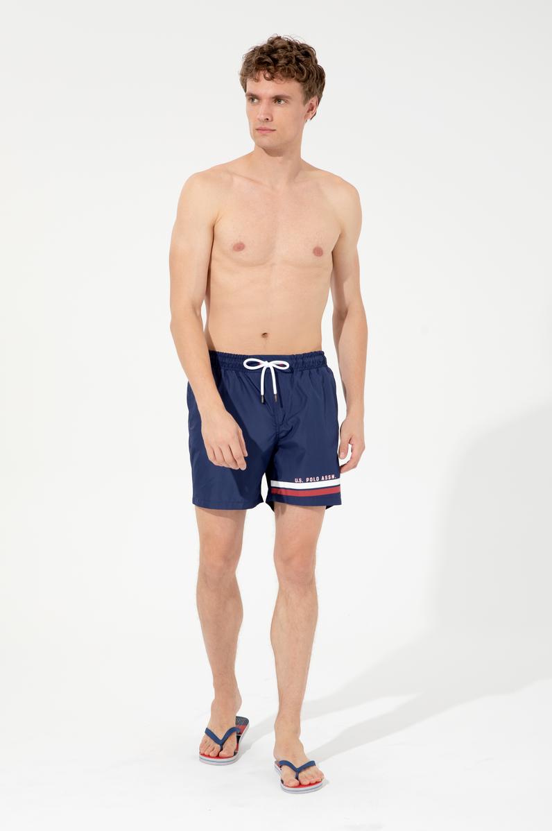 Erkek Lacivert Deniz Şortu