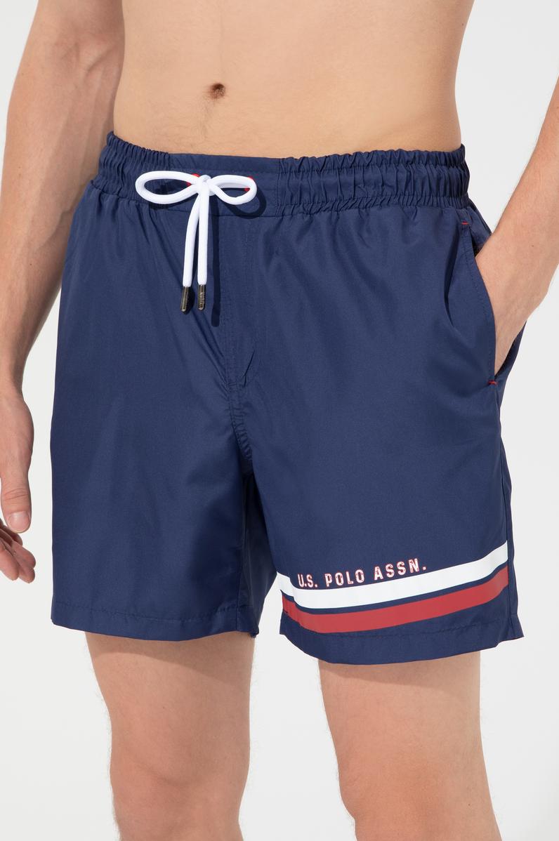 Erkek Lacivert Deniz Şortu