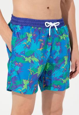 Erkek Lacivert Deniz Şortu - 50252035004