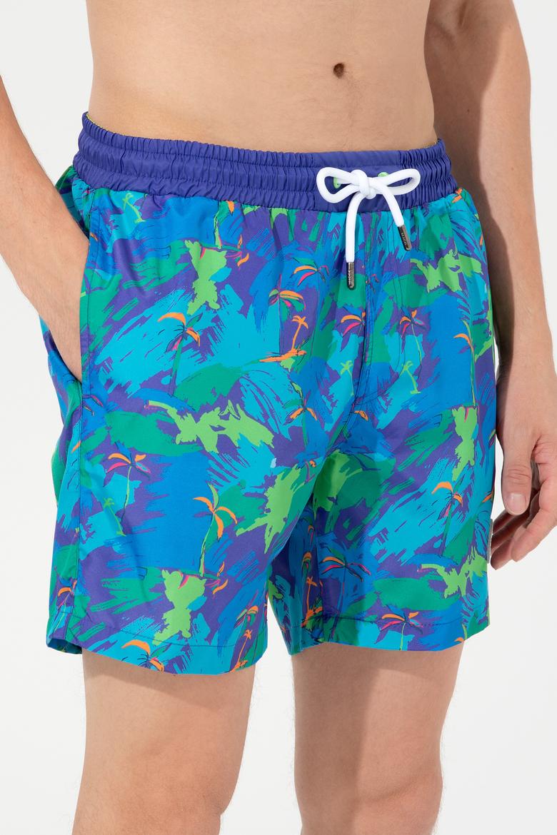 Erkek Lacivert Deniz Şortu - 50252035004