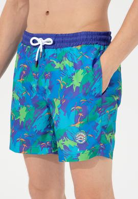 Erkek Lacivert Deniz Şortu - 50252035004