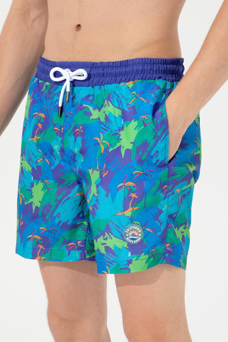 Erkek Lacivert Deniz Şortu - 50252035004