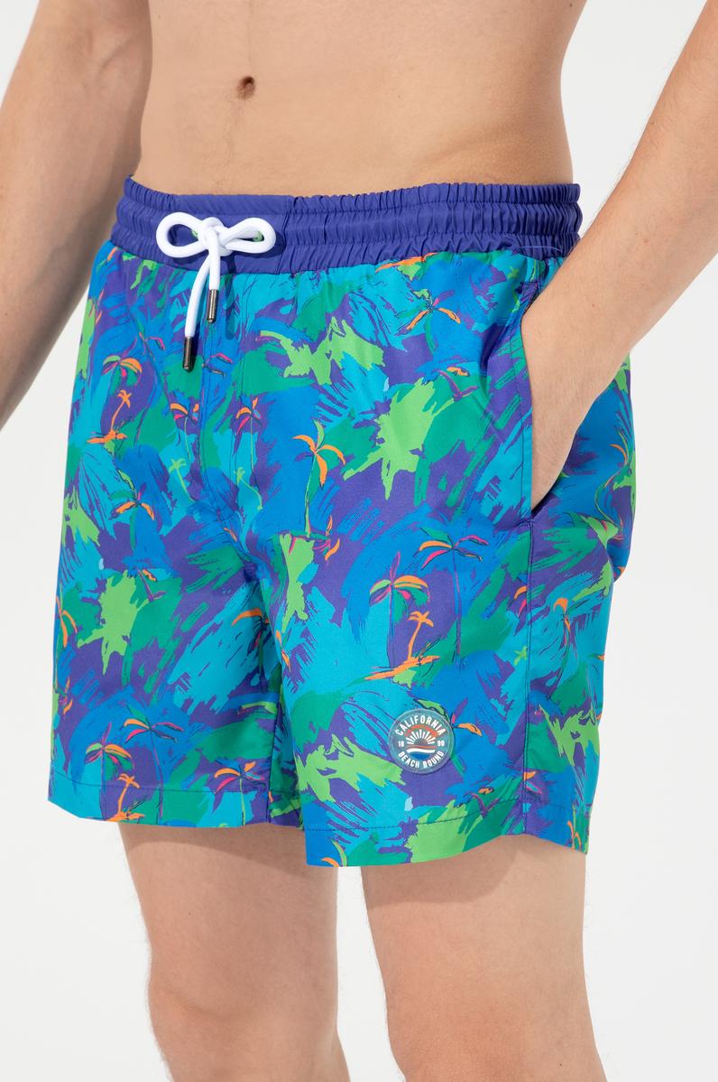 Erkek Lacivert Deniz Şortu