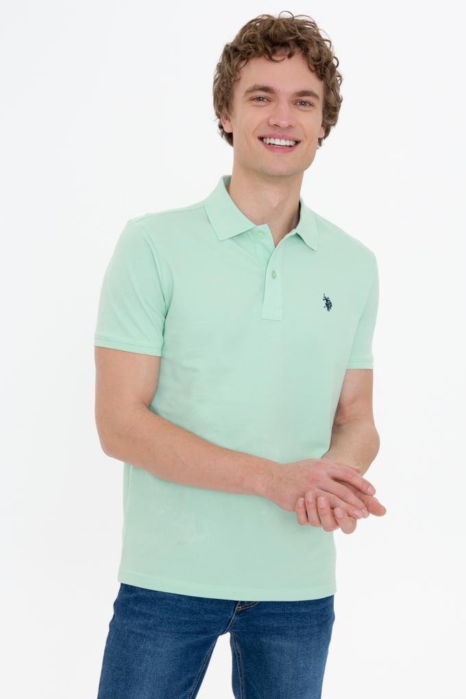 Erkek Mint Basic Polo Yaka Tişört