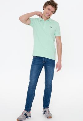 Erkek Mint Basic Polo Yaka Tişört - 50249149262