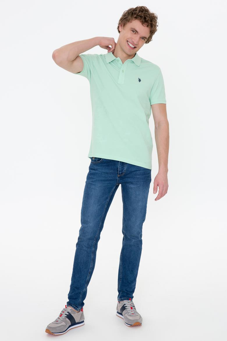 Erkek Mint Basic Polo Yaka Tişört - 50249149262