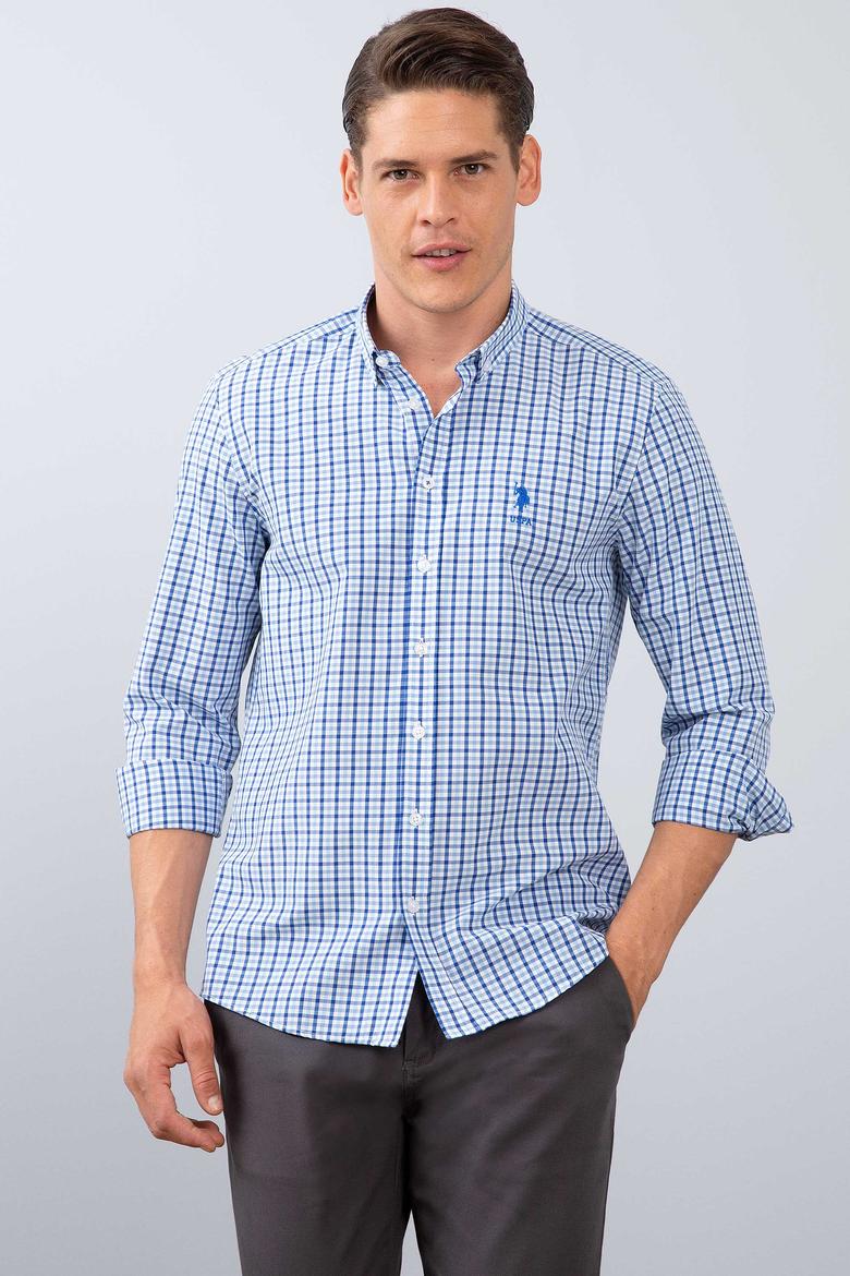 Erkek Mavi Gömlek