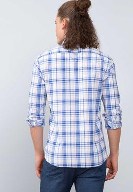 Erkek Mavi Gömlek Uzunkol - 50209083008