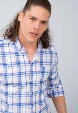 Erkek Mavi Gömlek Uzunkol - 50209083008