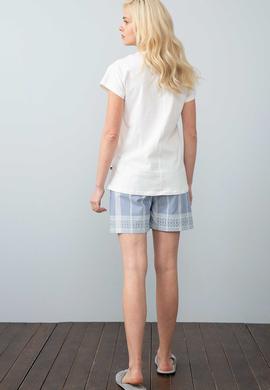 Kadın Beyaz Pijama - 50212403001