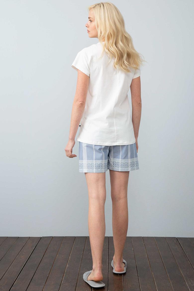 Kadın Beyaz Pijama - 50212403001