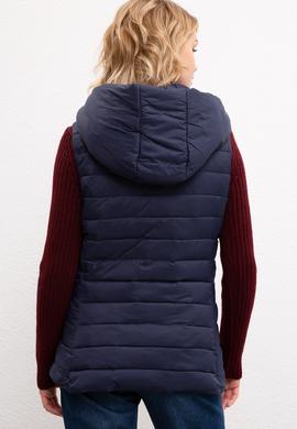 Kadın Lacivert Dokuma Yelek - 50211370010