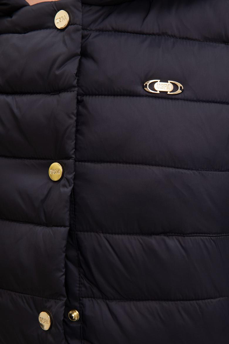 Kadın Siyah Dokuma Yelek - 50211370044