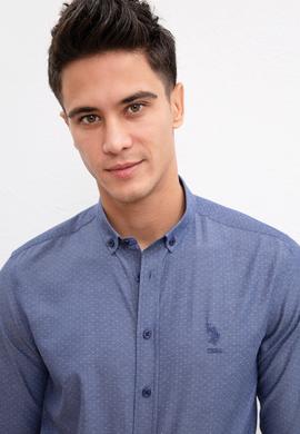 Erkek Lacivert Gömlek - 50219954007