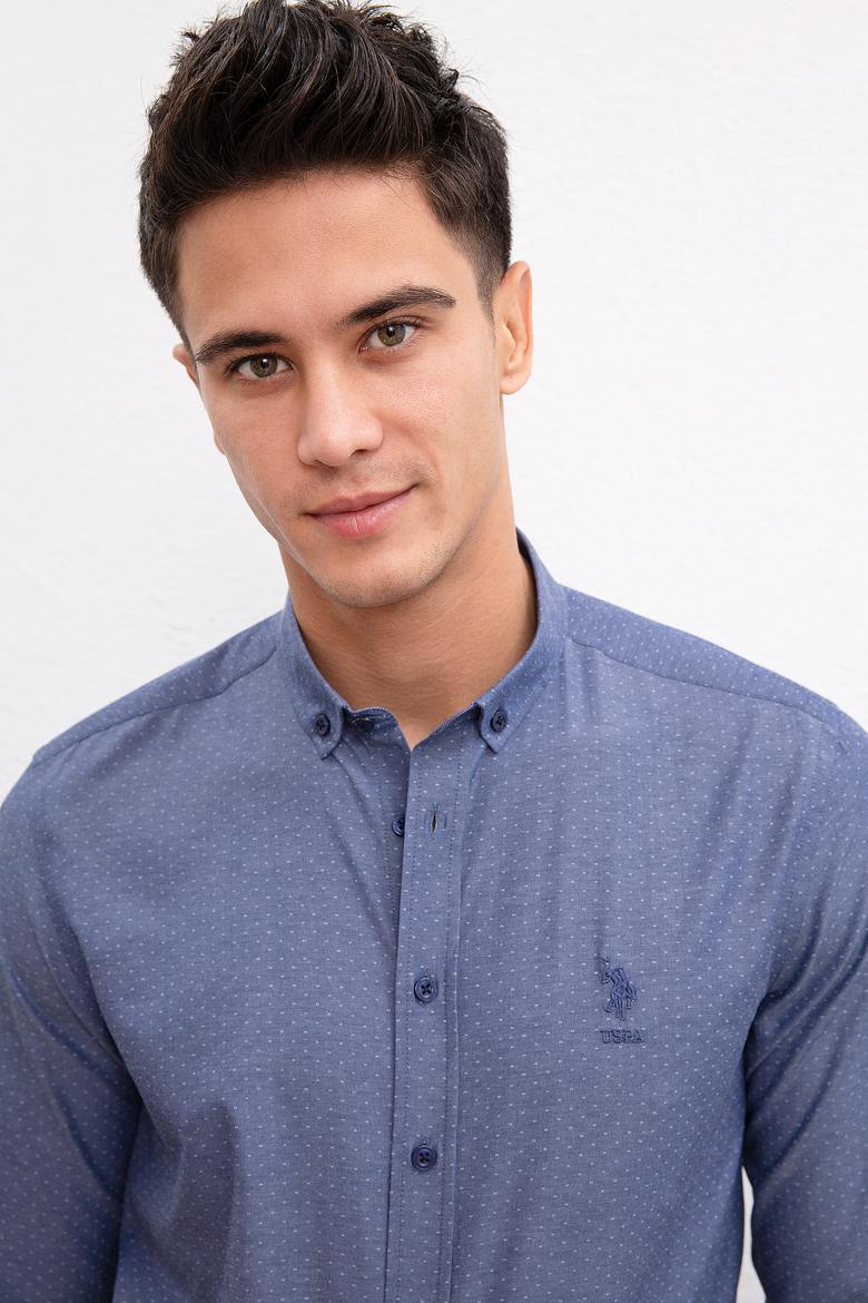 Erkek Lacivert Gömlek - 50219954007