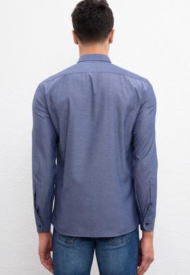 Erkek Lacivert Gömlek - 50219954007