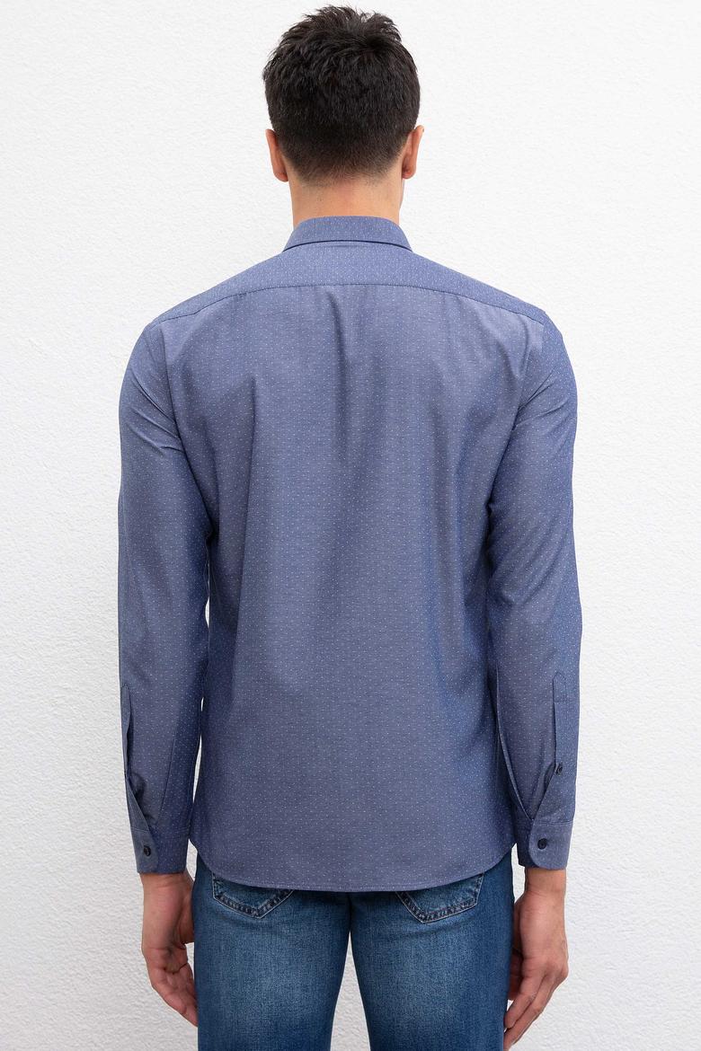 Erkek Lacivert Gömlek - 50219954007