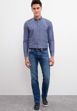 Erkek Lacivert Gömlek - 50219954007