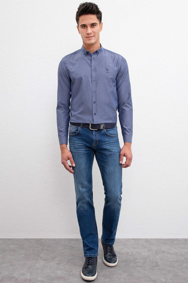 Erkek Lacivert Gömlek - 50219954007