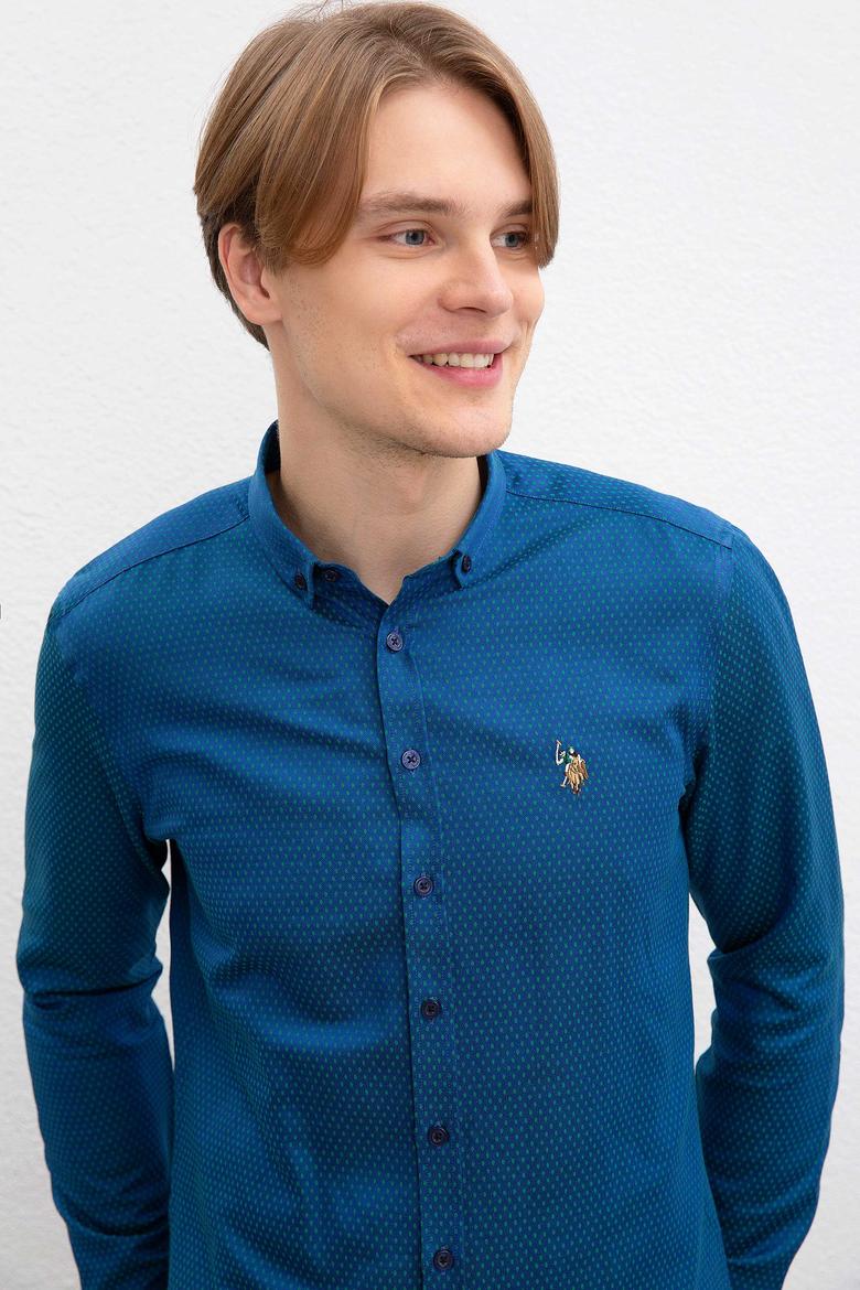 Erkek Yeşil Gömlek - 50220228010