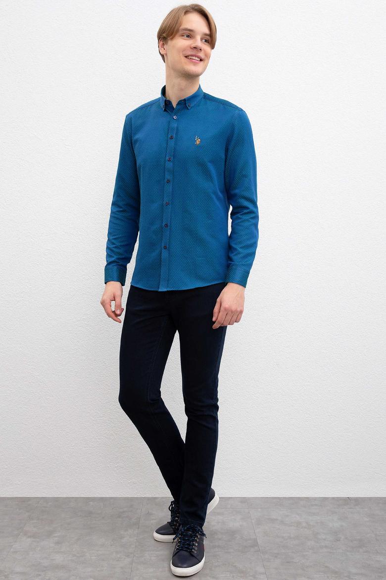 Erkek Yeşil Gömlek - 50220228010