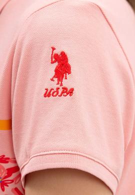 Kadın Pembe Polo Yaka T-Shirt - 50216112004