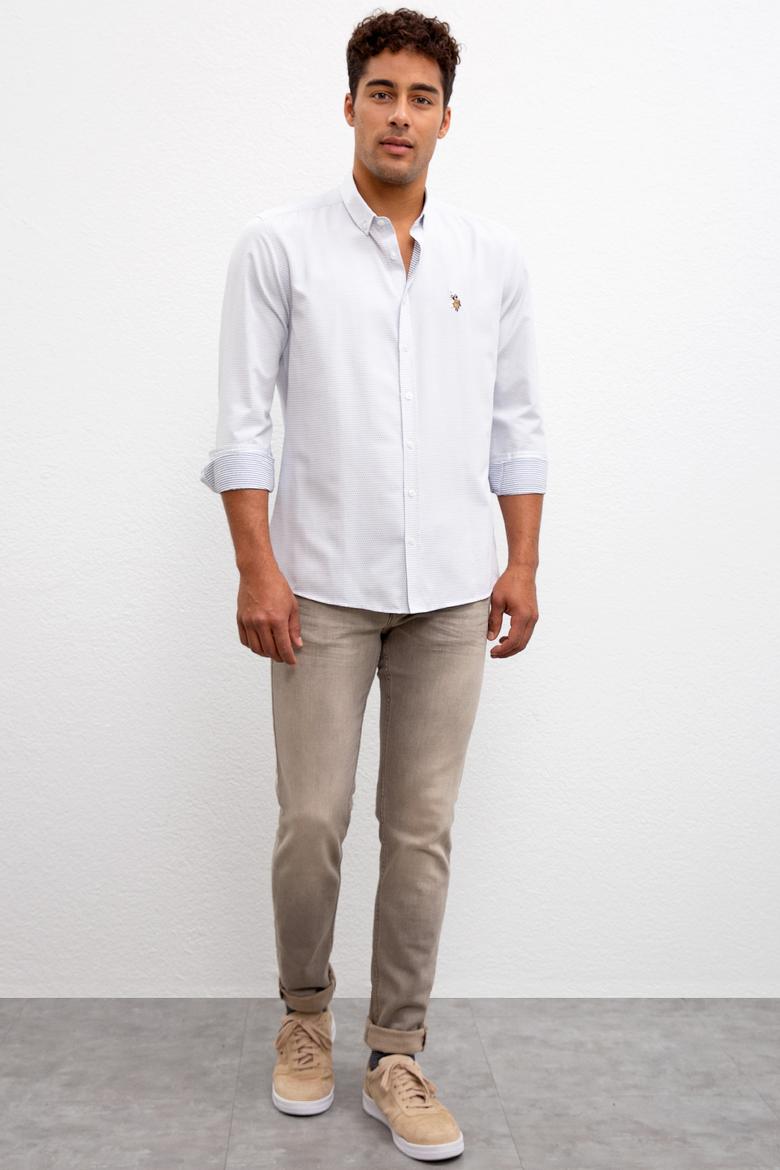 Erkek Lacivert Gömlek Uzunkol - 50220224030