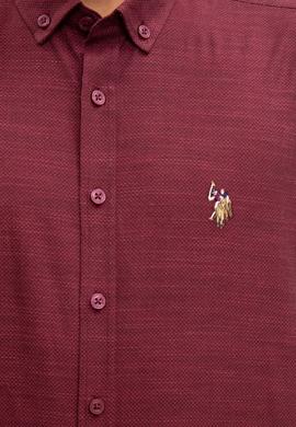 Erkek Bordo Gömlek - 50220232010