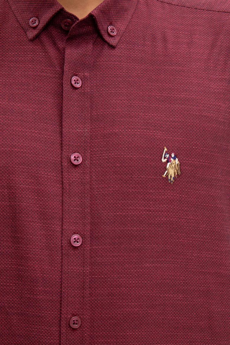 Erkek Bordo Gömlek - 50220232010