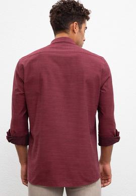 Erkek Bordo Gömlek - 50220232010