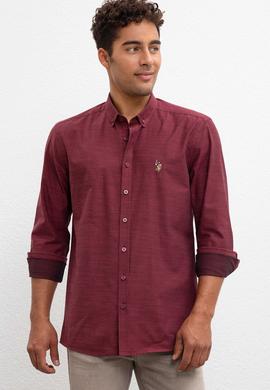Erkek Bordo Gömlek - 50220232010