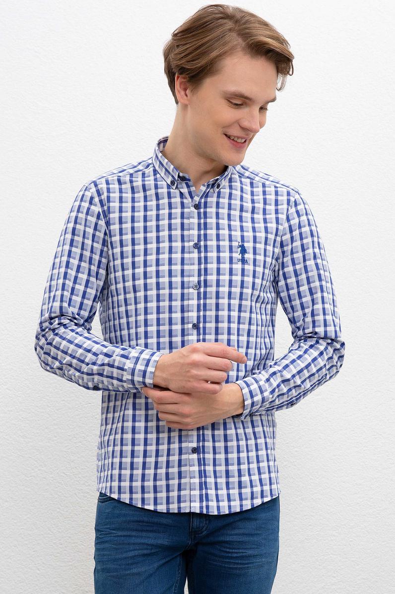 Erkek Lacivert Gömlek