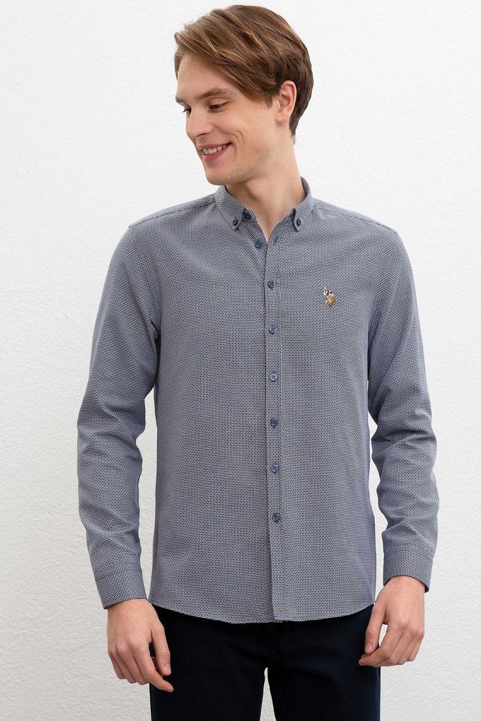 Erkek Lacivert Gömlek