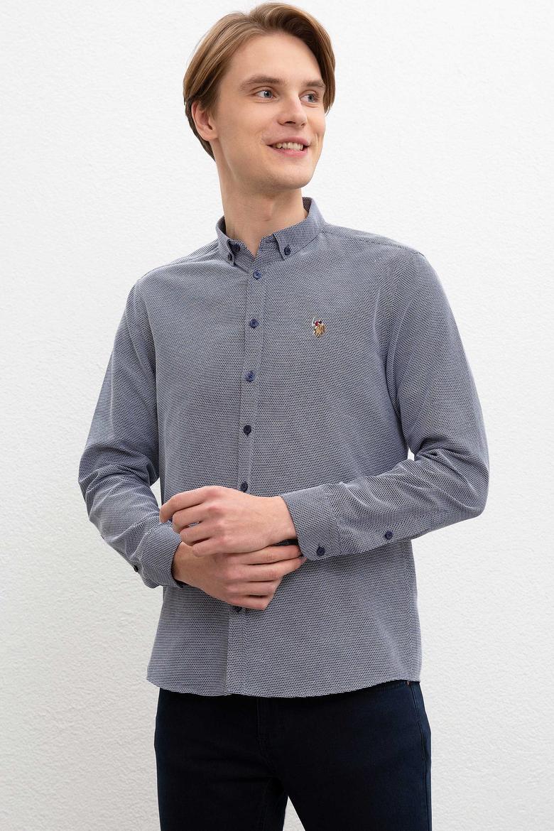 Erkek Lacivert Gömlek