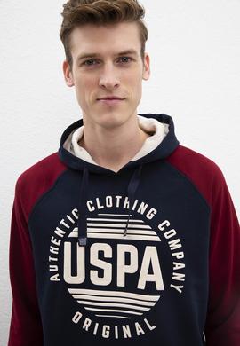 Erkek Lacivert Kapüşonlu Sweatshirt - 50216283011