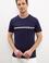 Erkek Lacivert Bisiklet Yaka T-Shirt